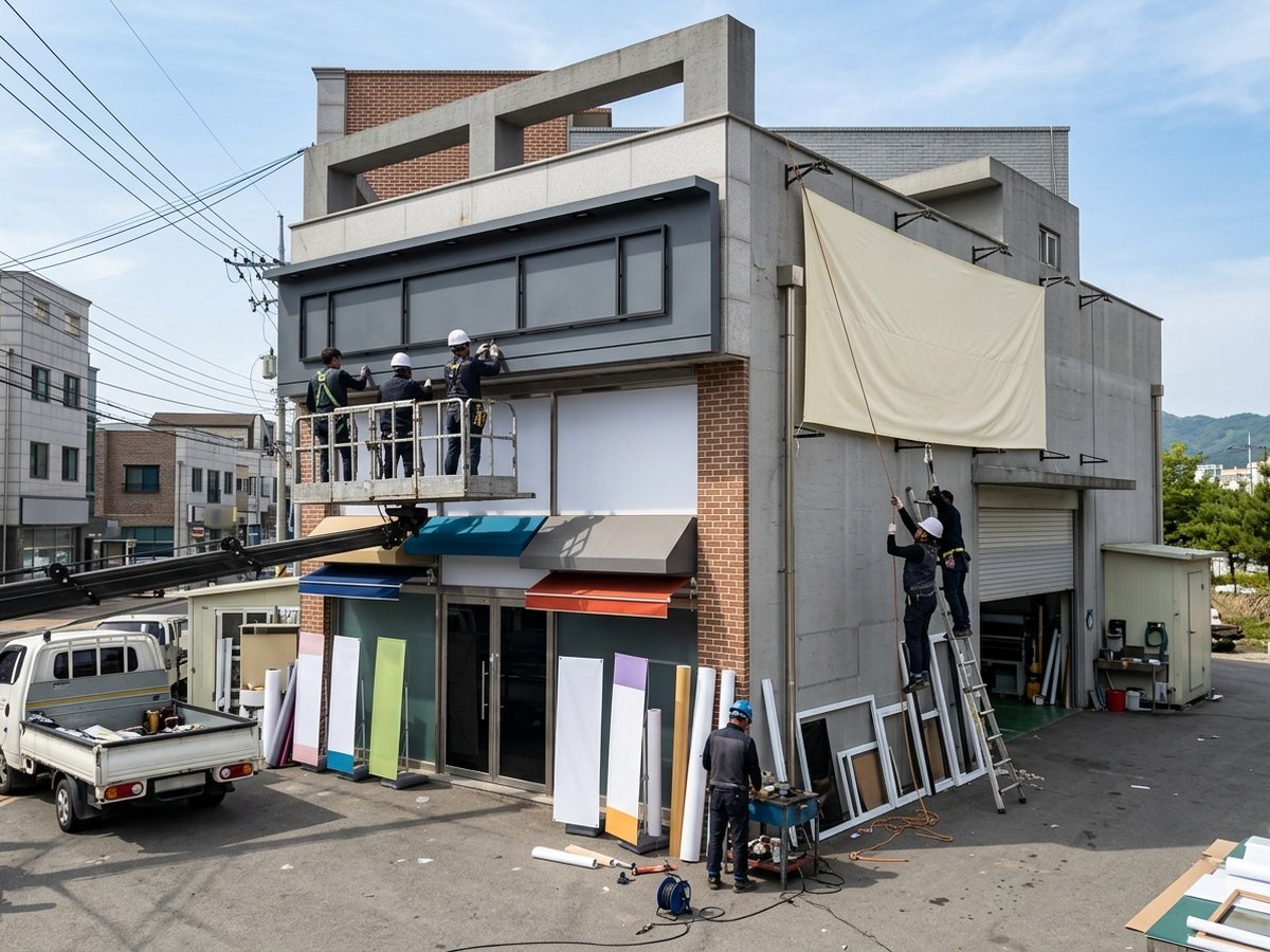 경기 화성·동탄 간판 제작 새천년광고