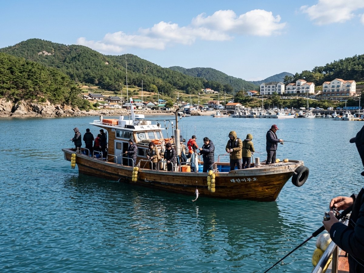 충남 태안 배낚시 안면도플로렌스낚시