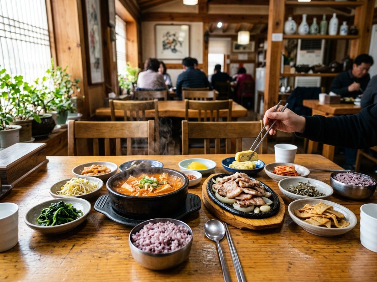 경북 영천 한식당 구년식당