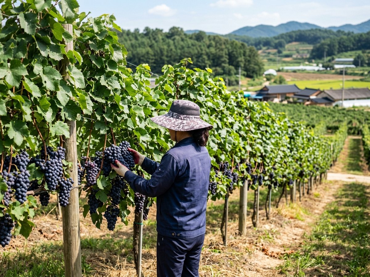 경기 화성 포도 농장 포도밭그집