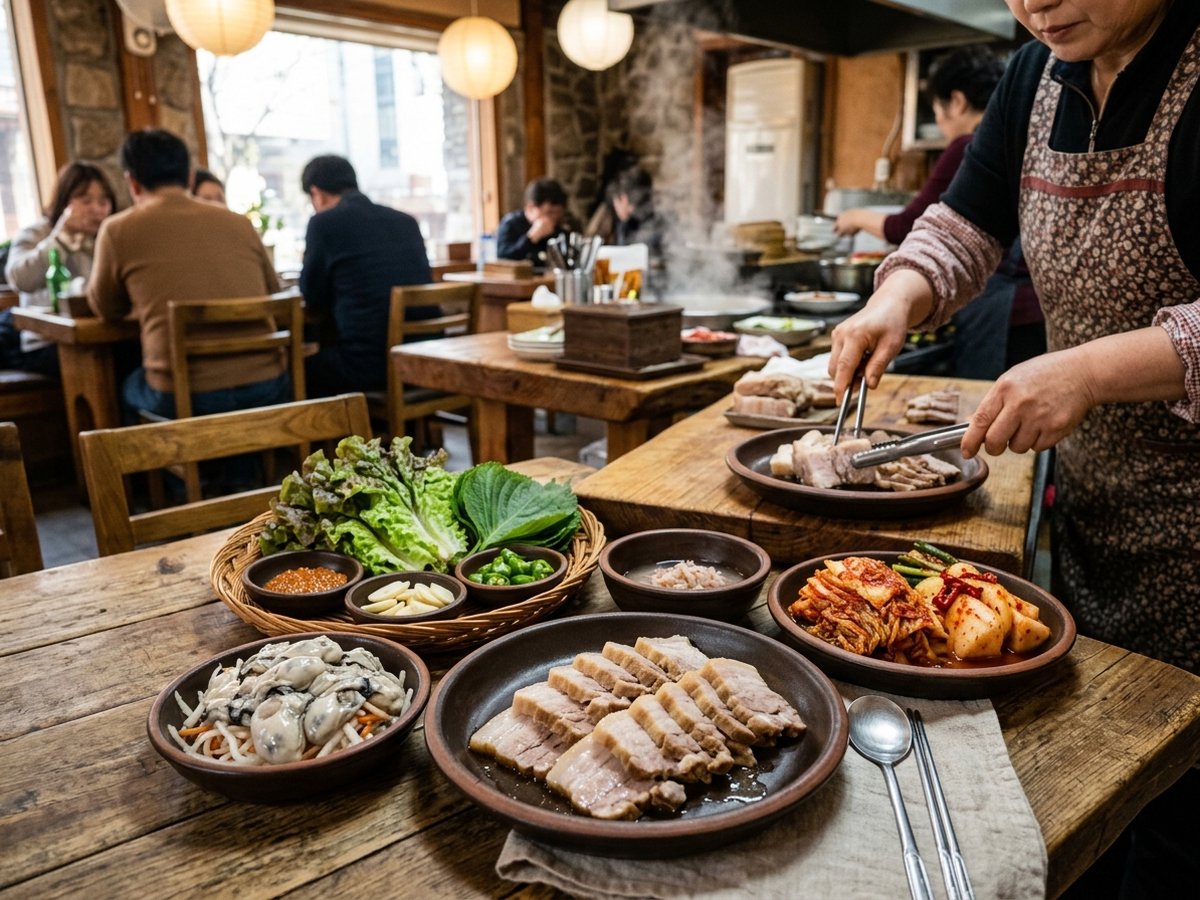 서울 성동구 금호동 보쌈 식당 은성보쌈