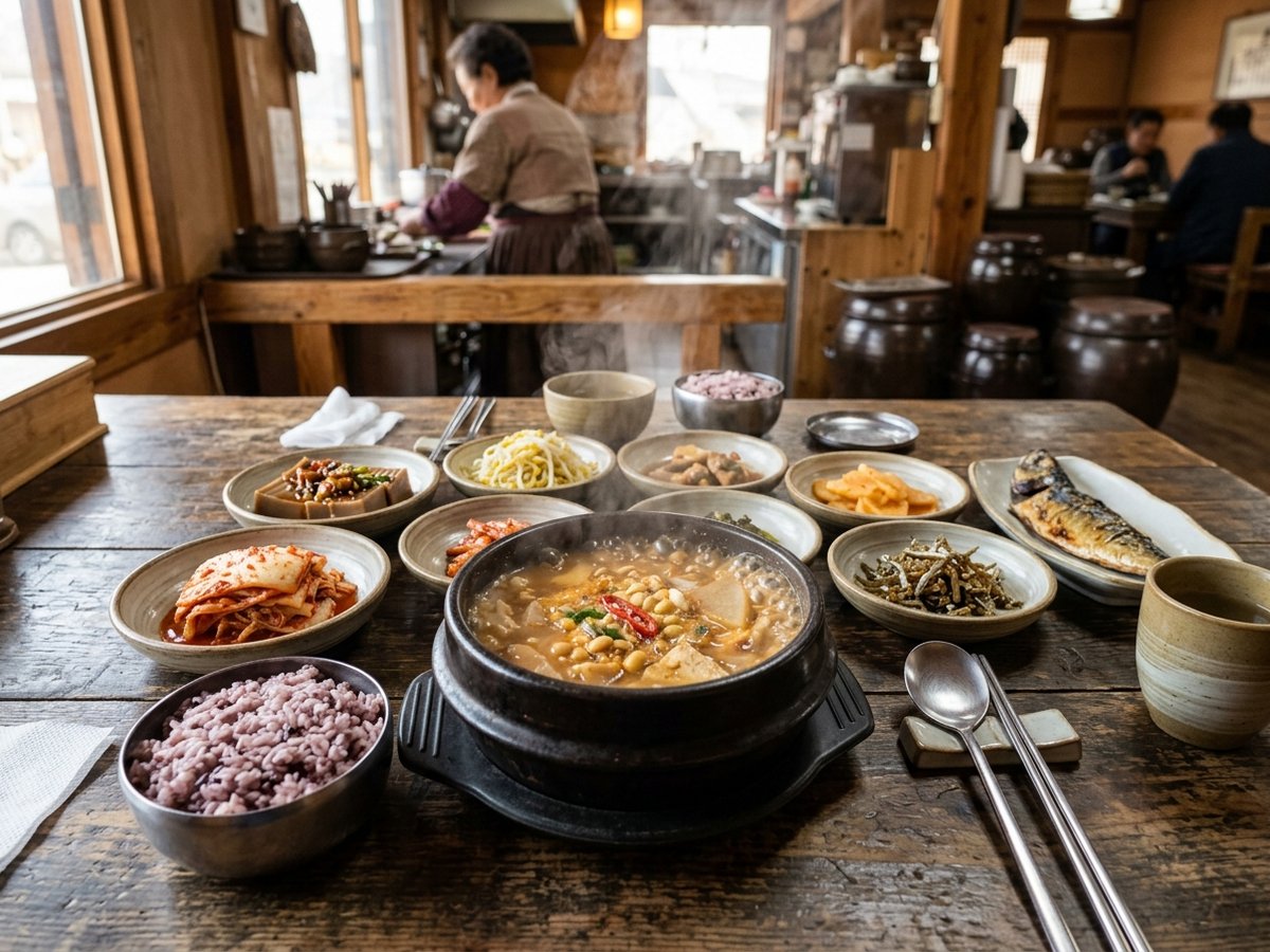 경기 안성 한식당 두리봉시골청국장