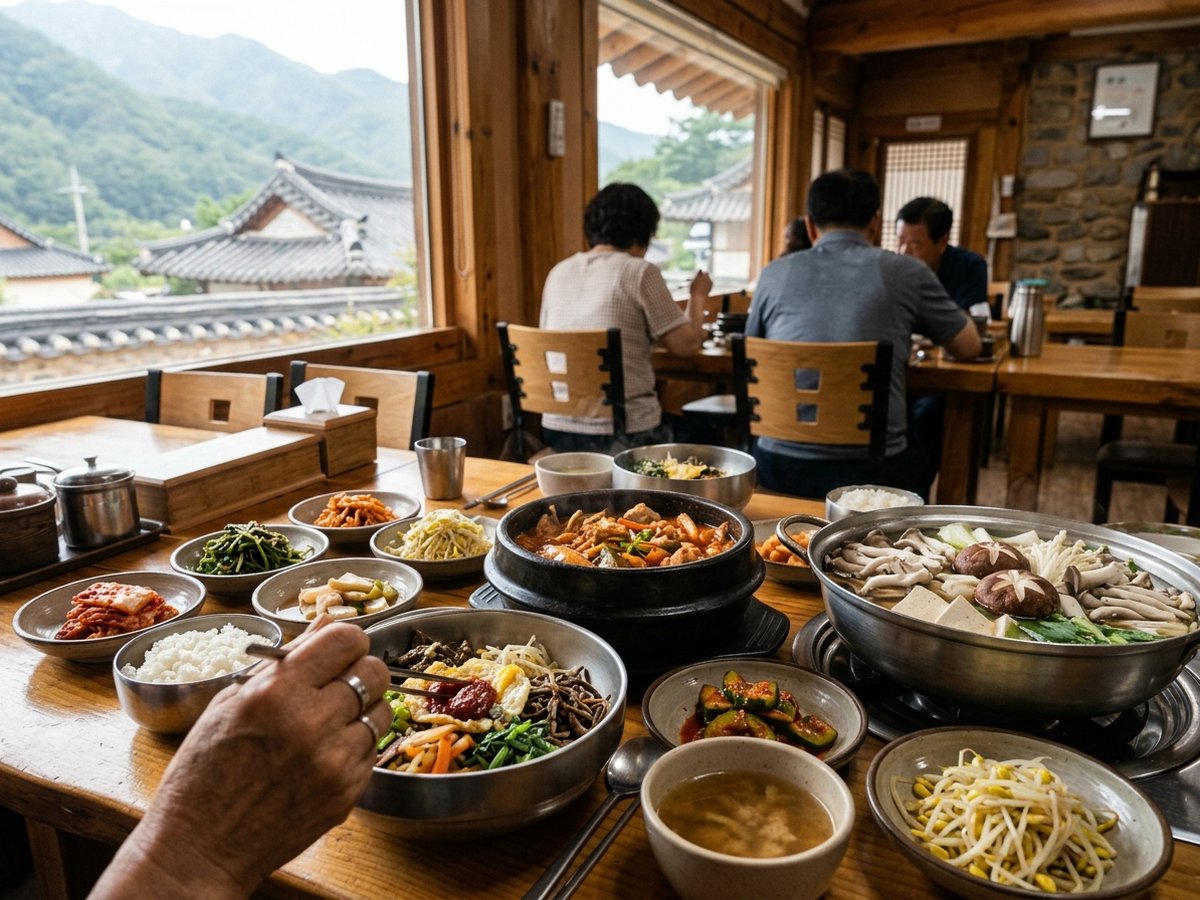강원 정선 한식당 아리랑식당