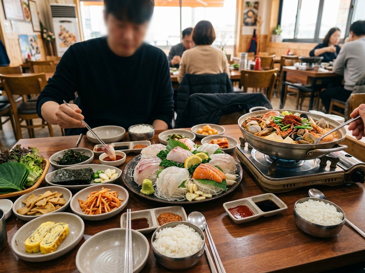 강원도 속초시 횟집 바다향