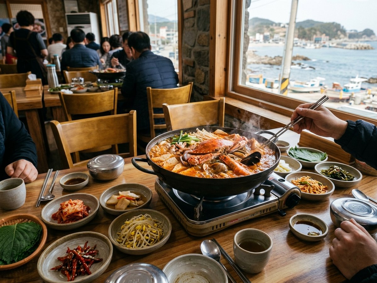 강릉 정동진 해물요리 정동진관제탑해물탕