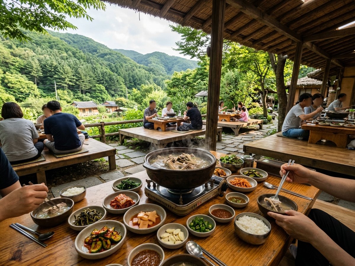 강원 원주 식당 상원산장