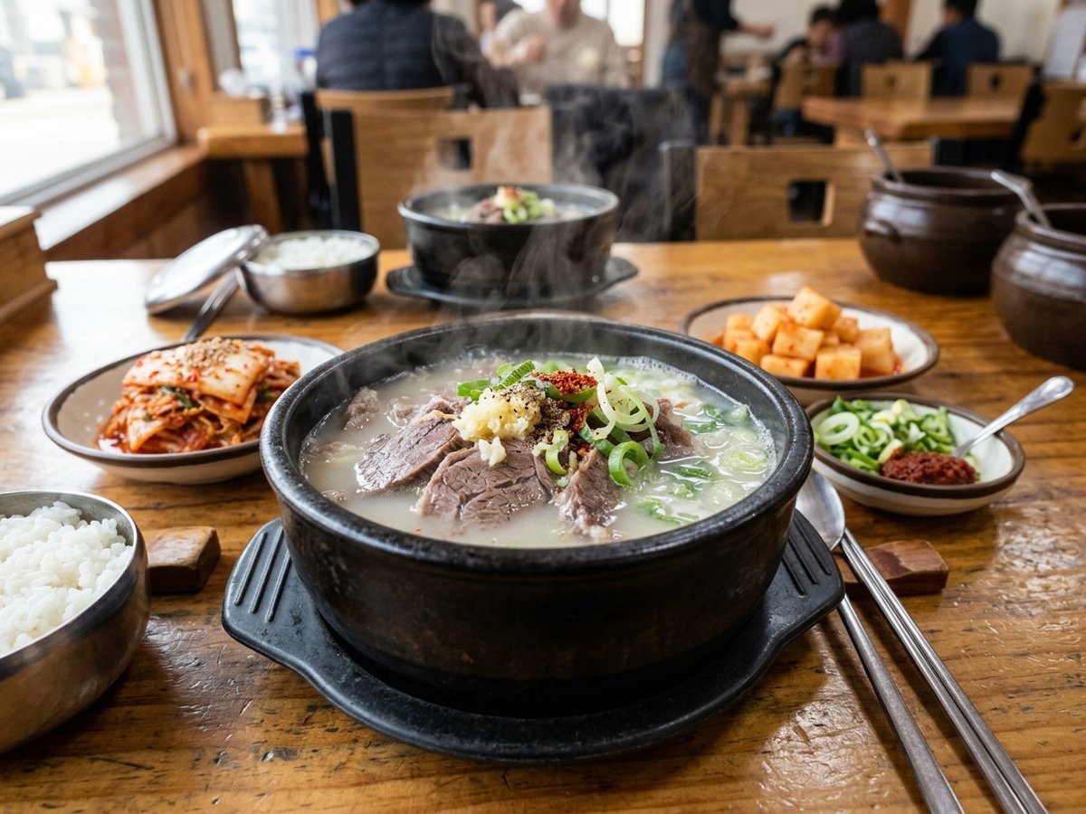 충남 아산 국밥 전문점 신운소머리국밥
