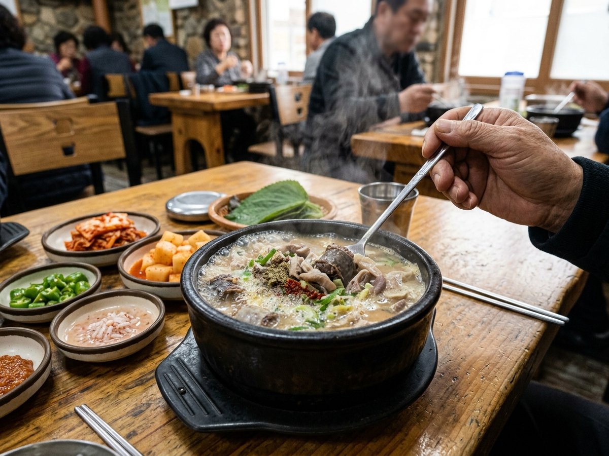 충남 천안 국밥전문점 권구성순대국밥