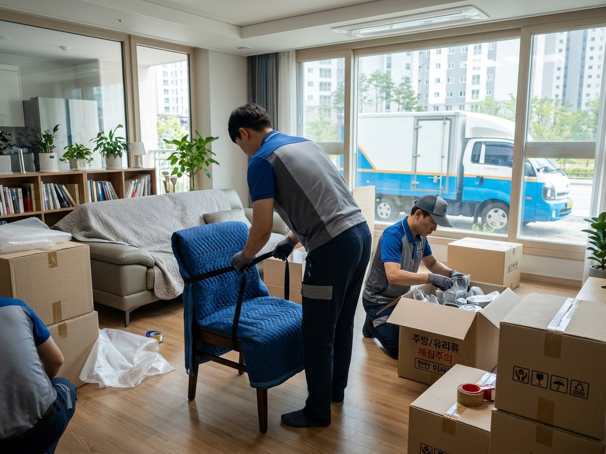충남 천안 포장이사 이사매거진