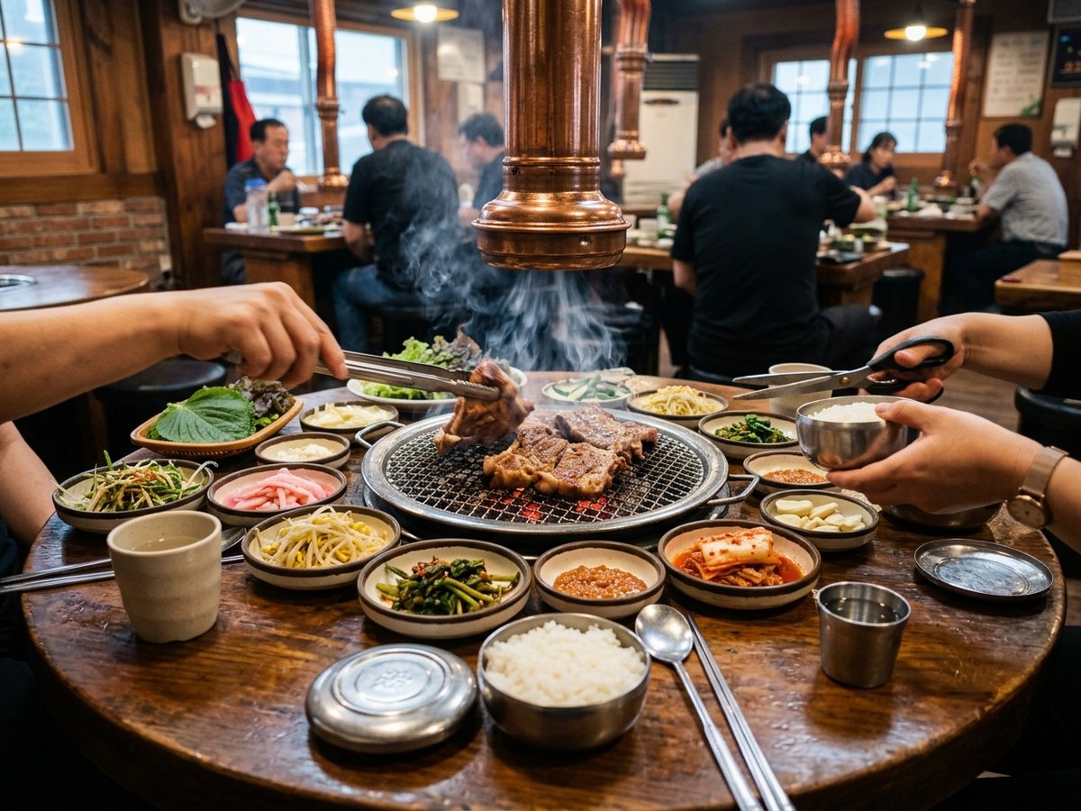 충남 홍성 숯불갈비 돌산가든