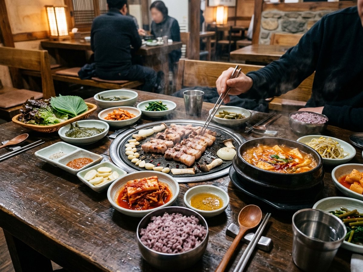 충남 논산 한식당 강경미담식당