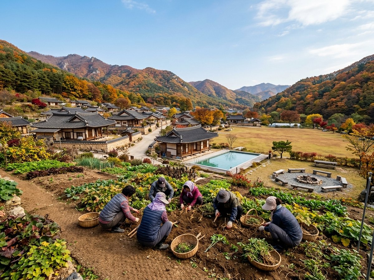 충남 금산 농촌체험마을 조팝꽃피는마을