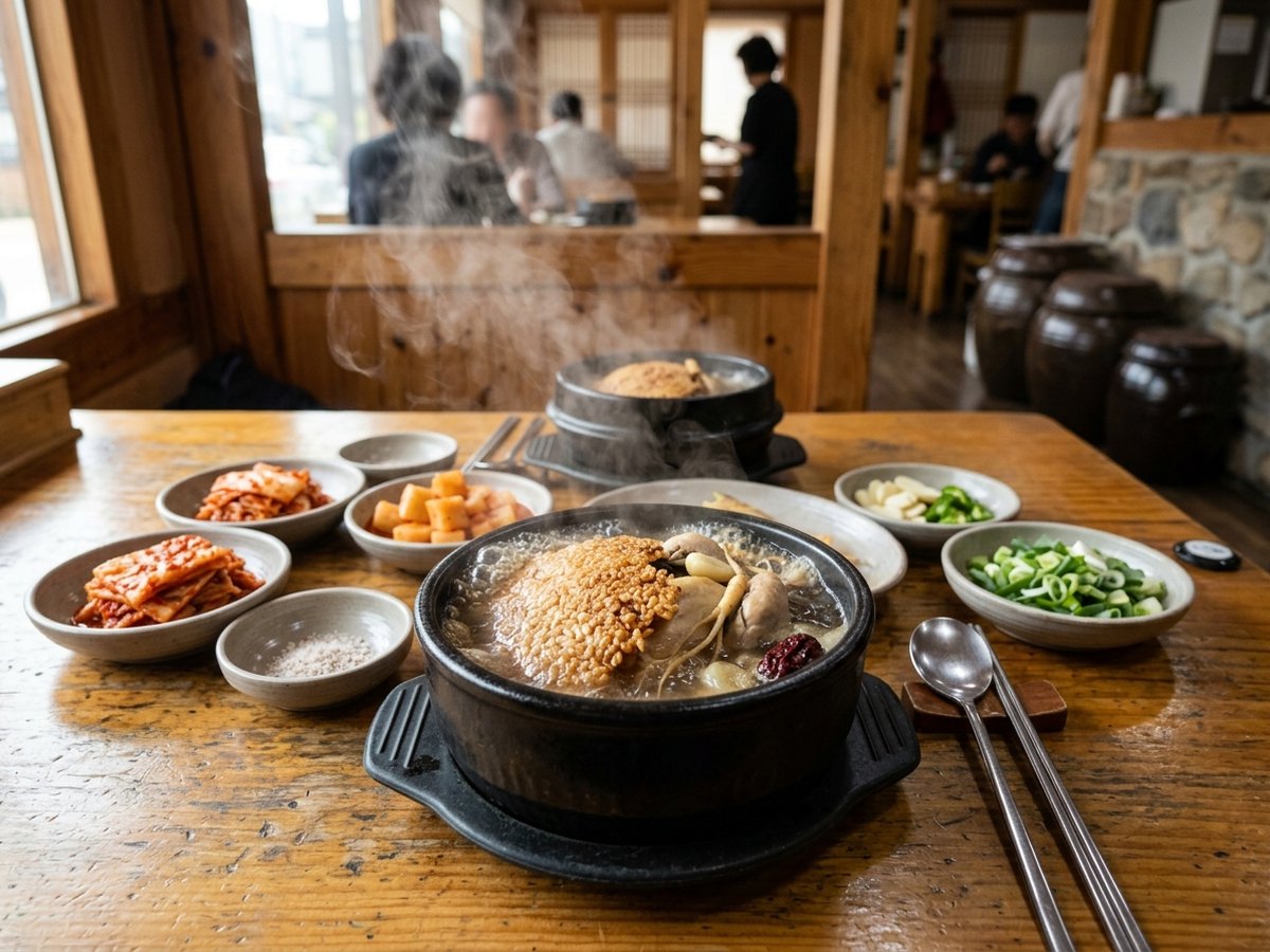 대전 중구 삼계탕 유성본가누룽지삼계탕