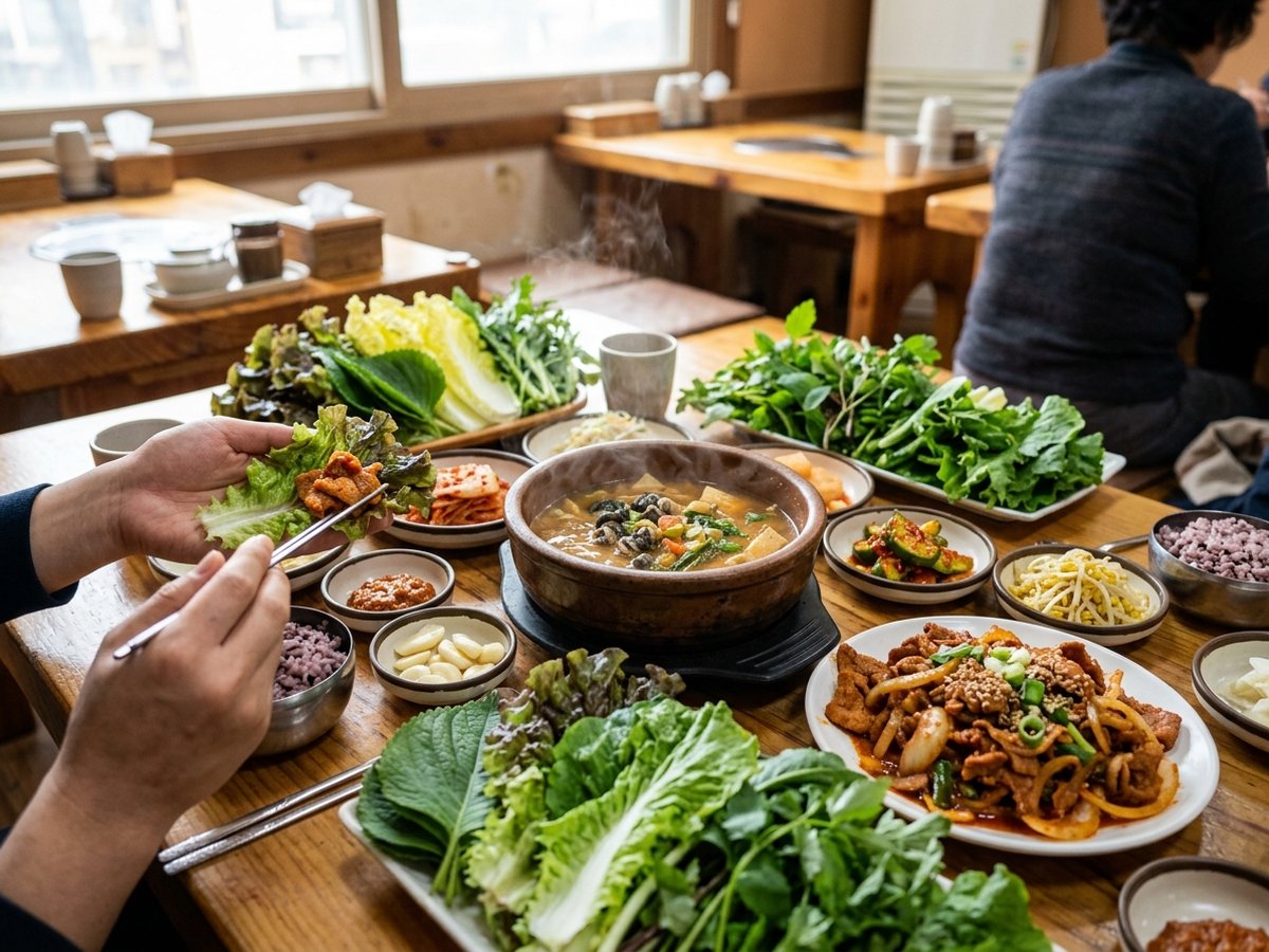 대전 대덕구 송촌동 쌈밥 전문점 현숙소라우렁쌈밥