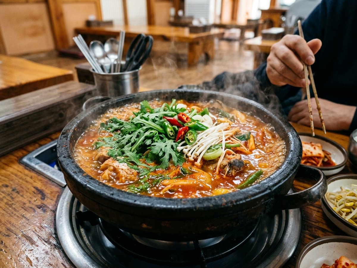 충북 괴산 매운탕 식당 두천매운탕