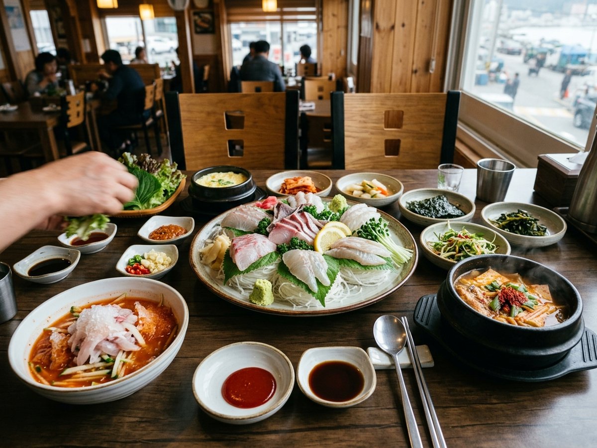 부산 강서구 횟집 지중해횟집