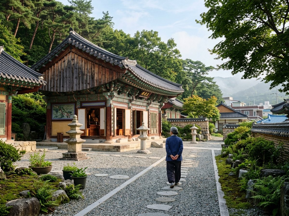 부산 북구 사찰 만덕사지
