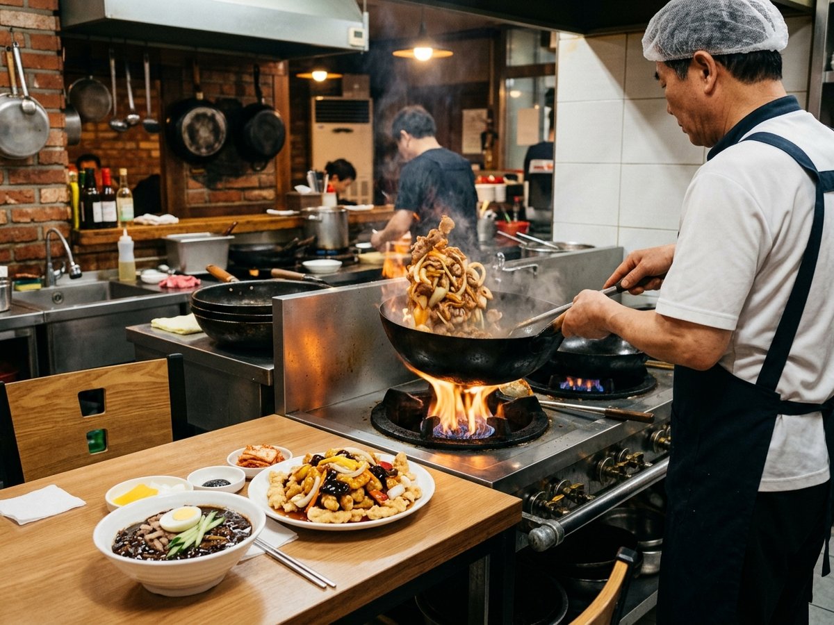부산 남구 감만동 중화요리 공짜루