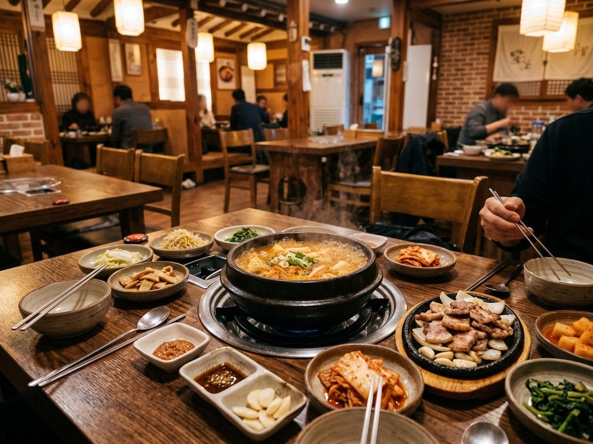 울산 동구 한식당 현대식당