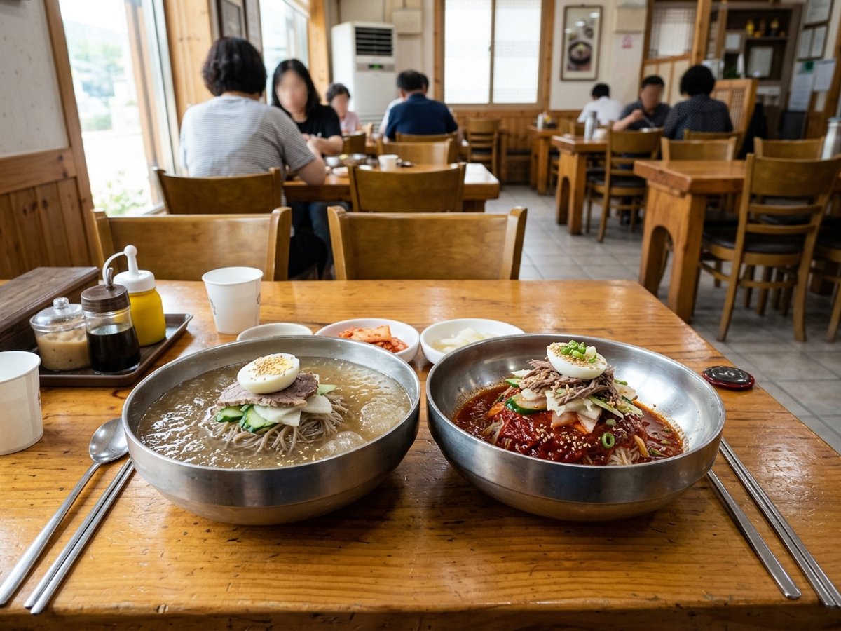 울산 울주군 밀면 전문 사계절밀면