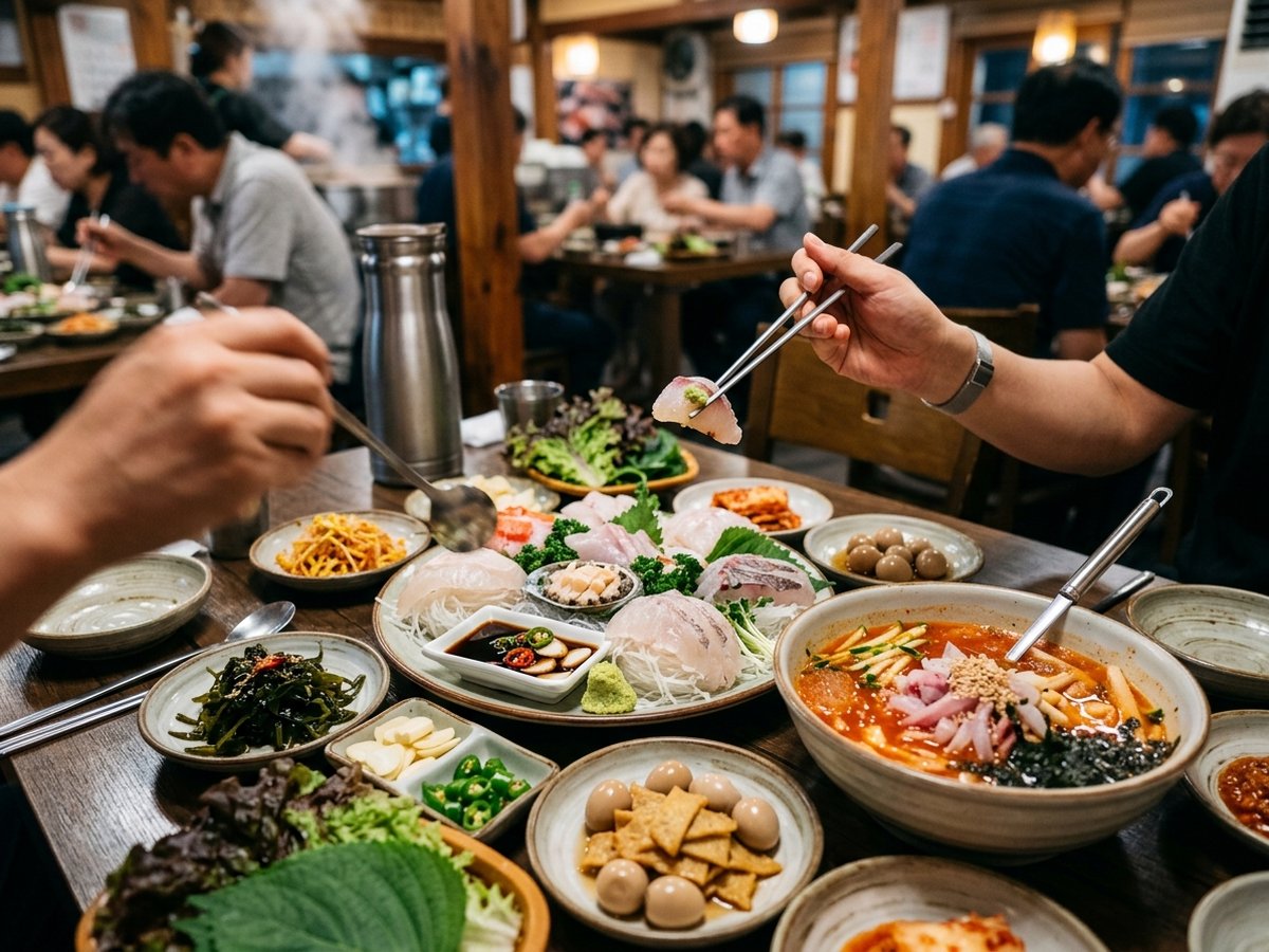 경북 포항 횟집 모아횟집