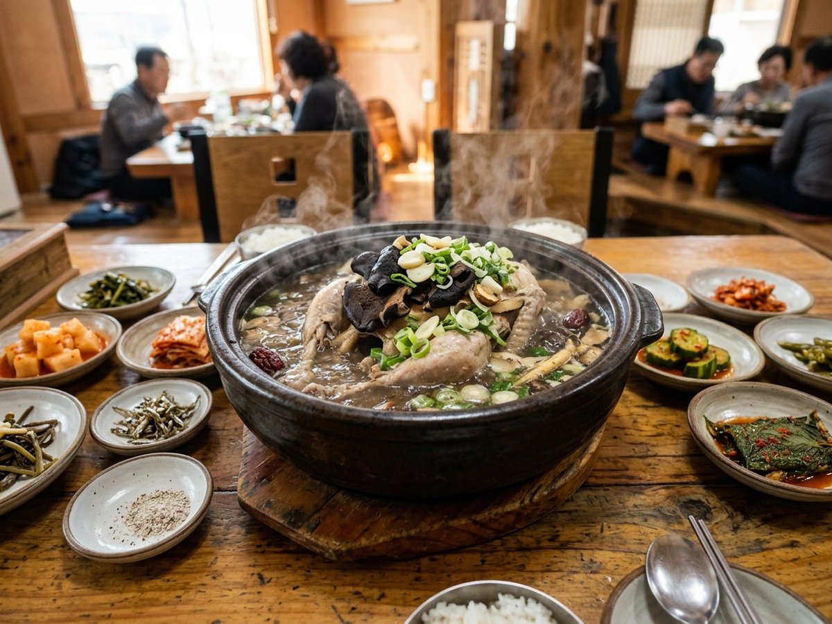 경북 김천 백숙 식당 황제능이백숙