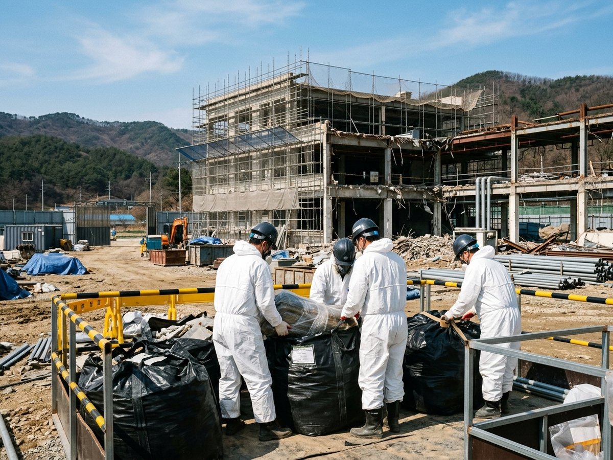 경북 상주 석면해체 안석개발