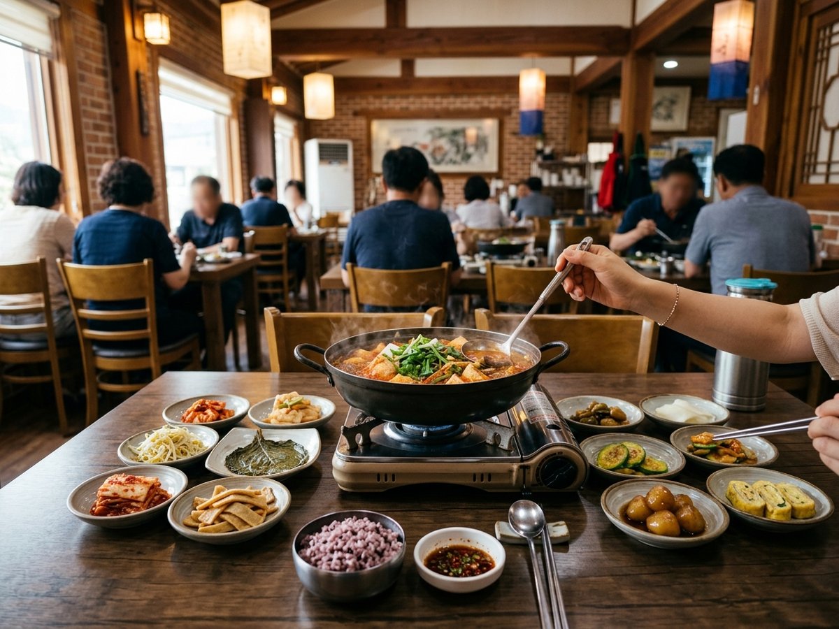 경북 영덕 한식당 행복식당