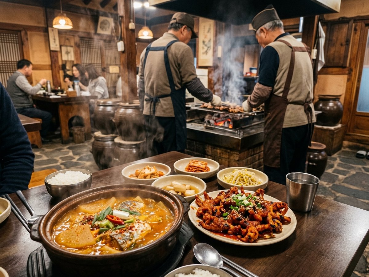 경북 경주 한식당 유빈식당