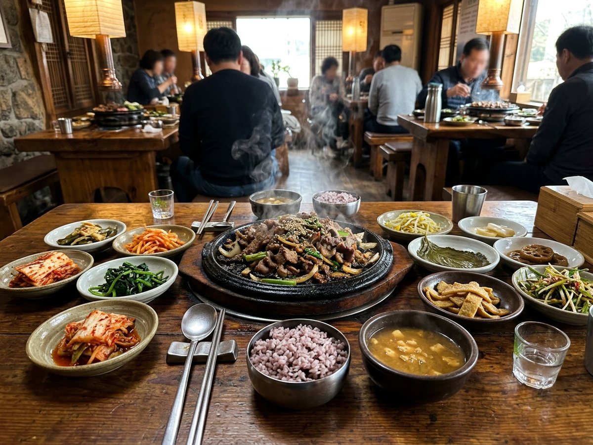 전남 강진 한식당 설성식당
