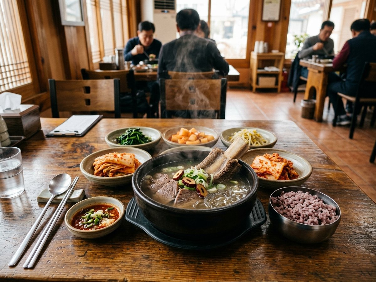 전남 해남군 한식당 정희네왕갈비탕