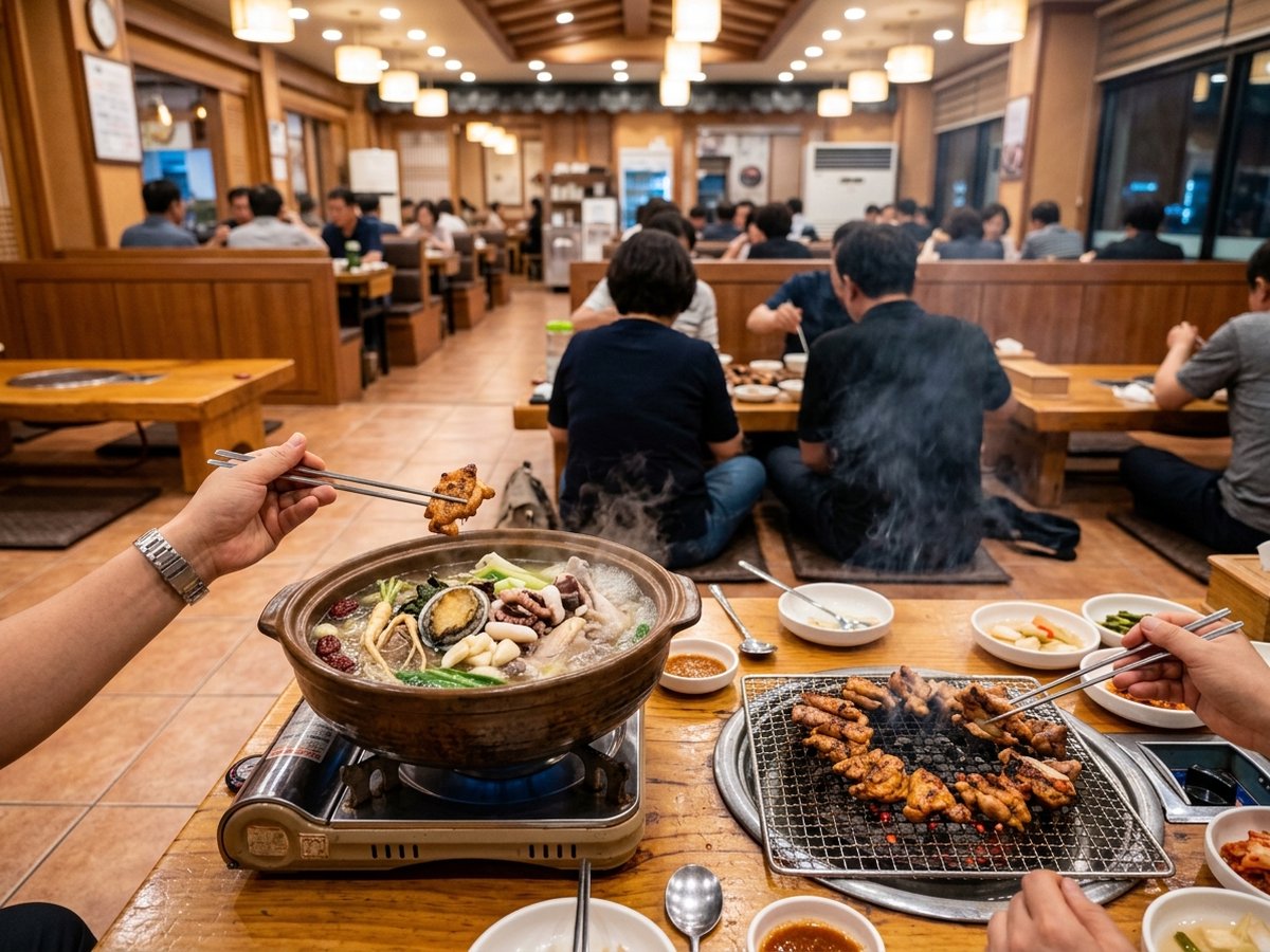 전남 여수 백숙 전문점 둘레길산장