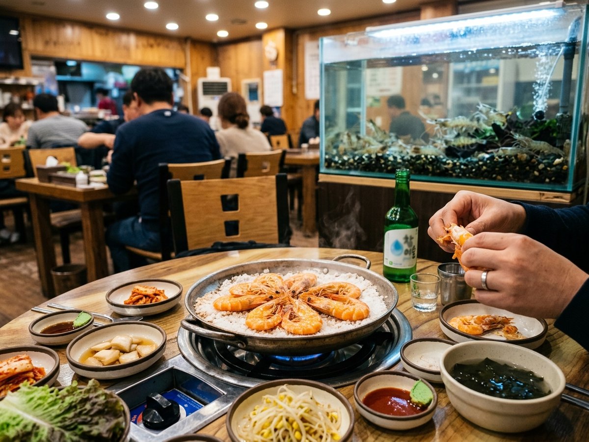 광주 광산구 쌍암동 새우 전문점 병풍도왕새우직판장