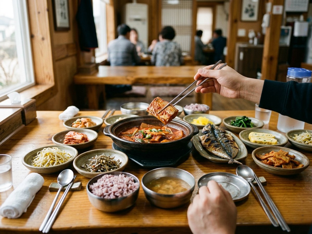 제주 서귀포시 한식당 정안식당