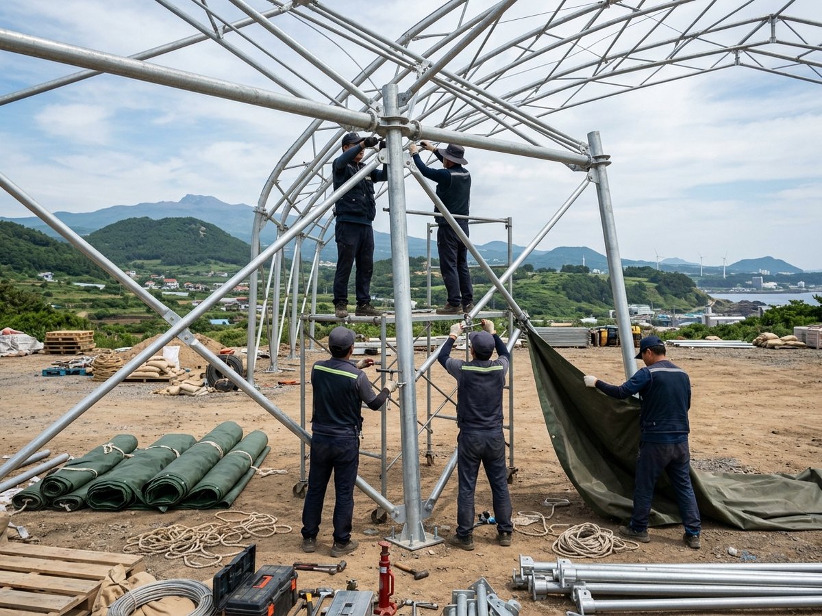 제주 서귀포 천막사 탐라천막사