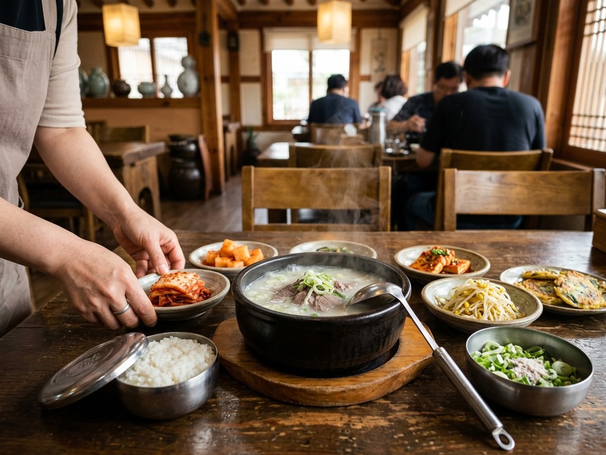 제주 도남동 곰탕 전문점 곰해장국