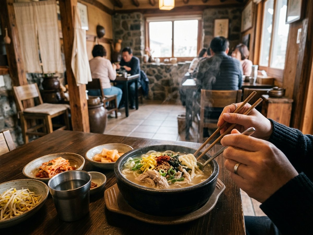 제주 조천읍 칼국수 전문점 교래손칼국수