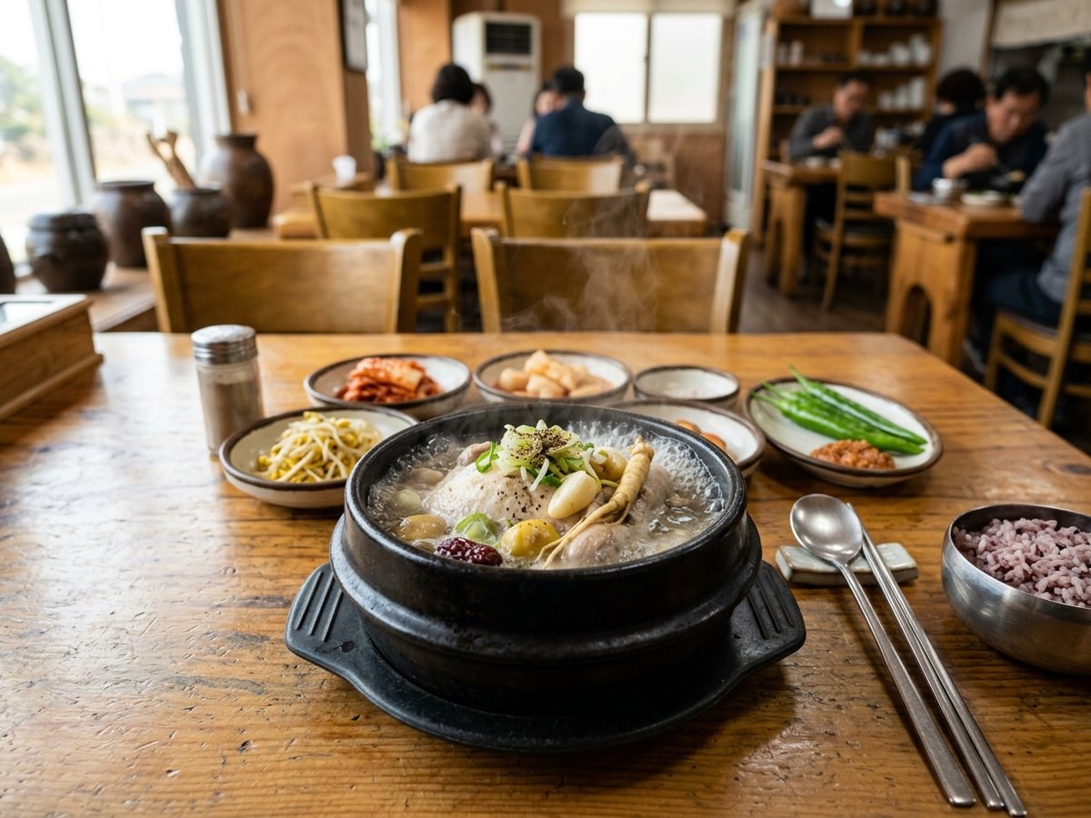 제주 아라일동 삼계탕 맛을품은삼계탕
