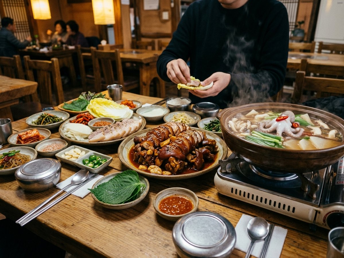 인천 옹진군 영흥면 한식당 꿀꿀이만찬