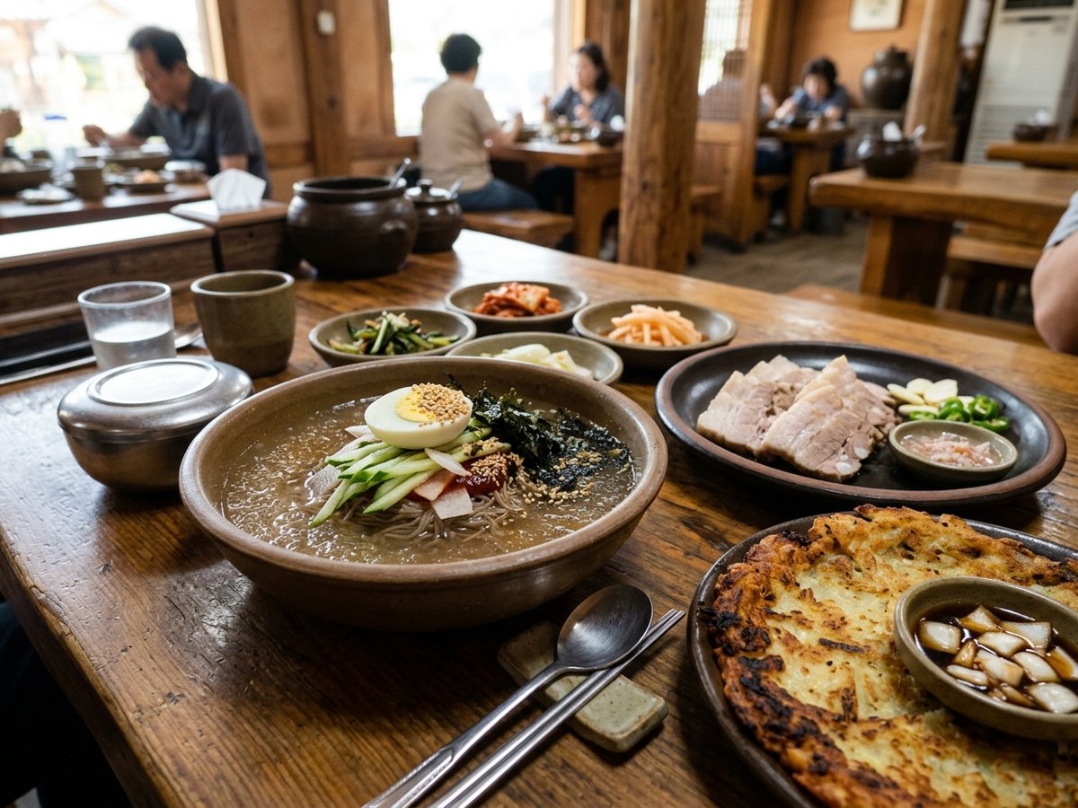 강원 인제군 막국수 식당 오류동막국수