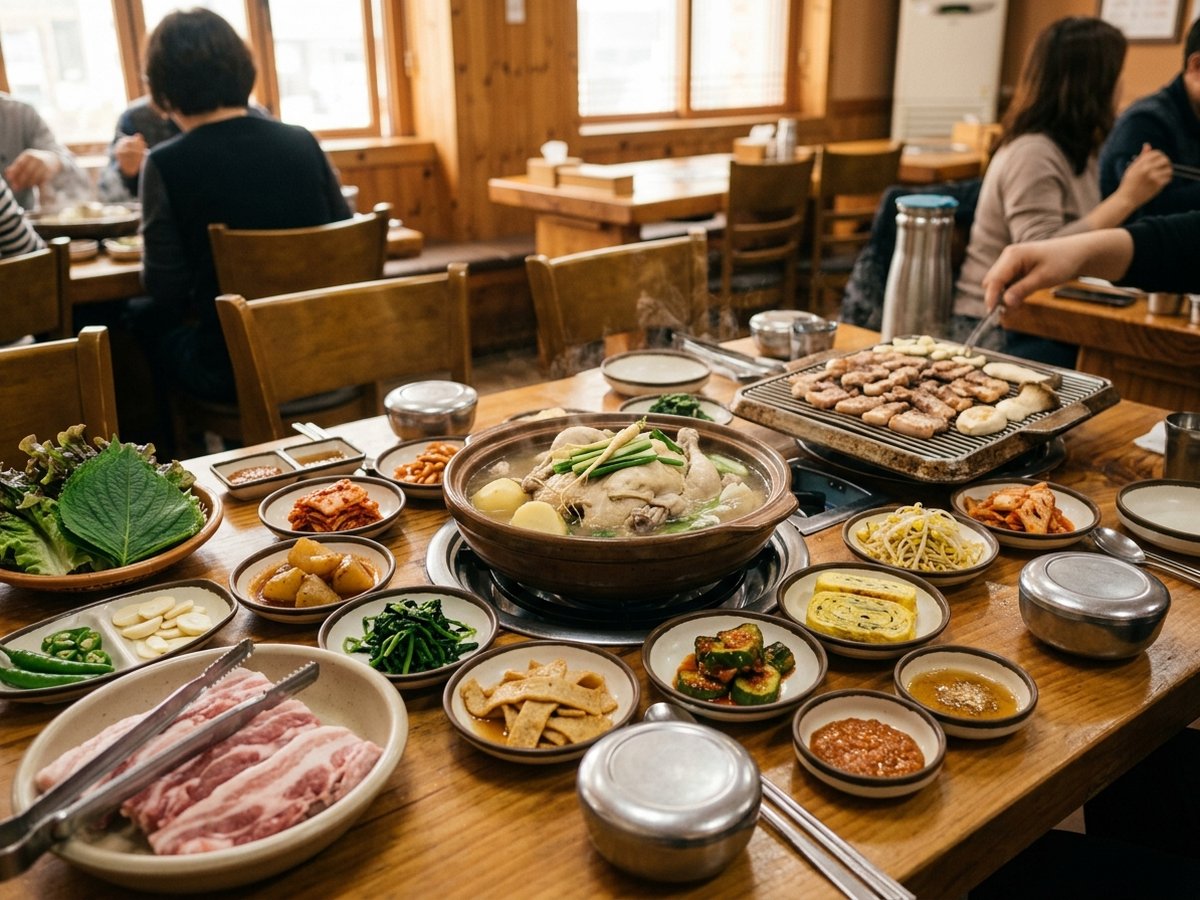 울산 동구 전하동 한식당 밀물나그네식당