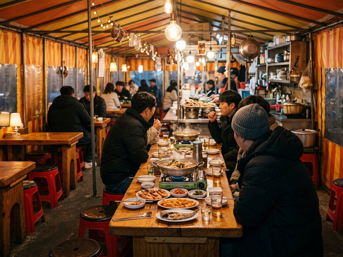 경북 포항 실내포차 목찬식당