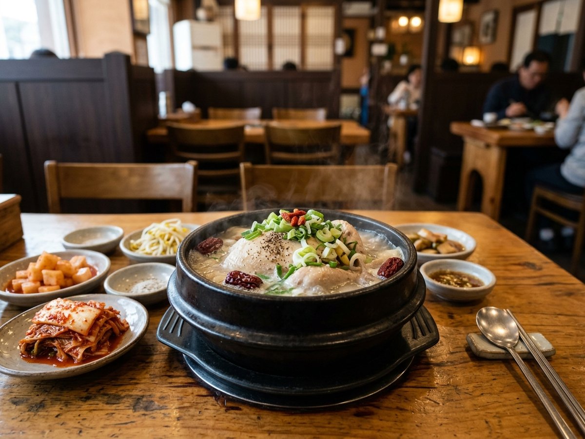 창원 의창구 삼계탕 식당 고구려삼계탕