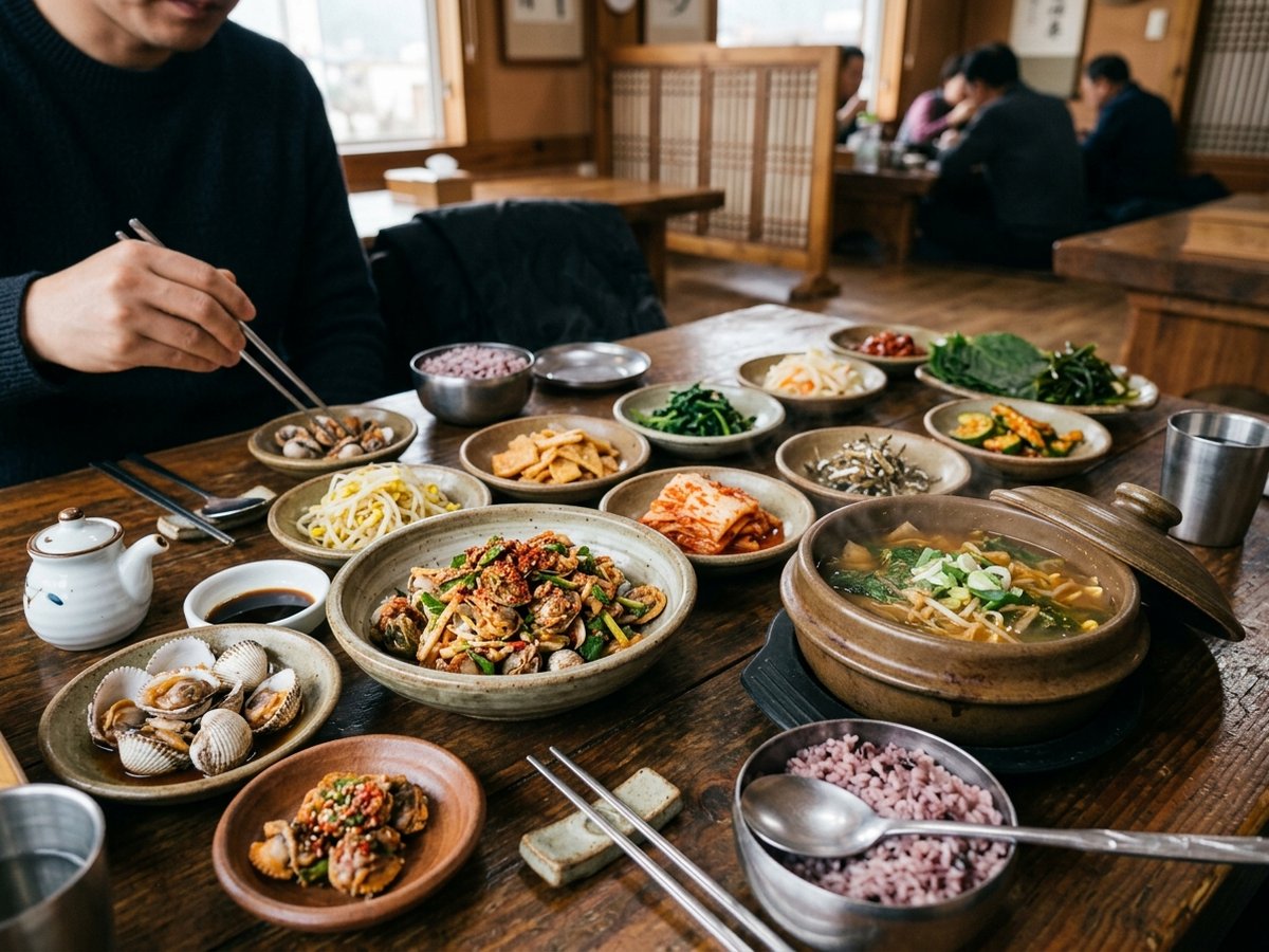 전남 보성군 벌교읍 한식당 향우식당