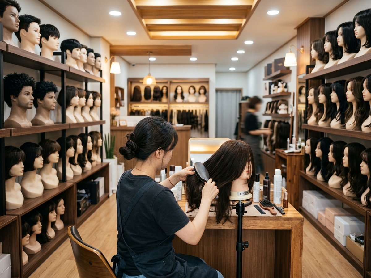광주 맞춤가발 안병원헤어샵